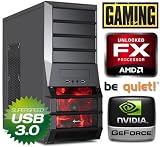 #3995 STROM SPAR Gaming / Multimedia COMPUTER | BeQuiet 80PLUS Super Silent 350W Netzteil | Hexa-Core! AMD FX-Series FX-6100 Turbo 6x3.6 GHz | 1500 GB SATA II | 8192MB DDR3 1333 | NVIDIA Geforce GTX 550Ti 2048 MB | ASUS 24x DVD-Brenner