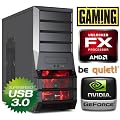 #3995 STROM SPAR Gaming / Multimedia COMPUTER | BeQuiet 80PLUS Super Silent 350W Netzteil | Hexa-Core! AMD FX-Series FX-6100 Turbo 6x3.6 GHz | 1500 GB SATA II | 8192MB DDR3 1333 | NVIDIA Geforce GTX 550Ti 2048 MB | ASUS 24x DVD-Brenner