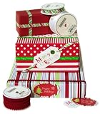 The Gift Wrap Company Holiday Hoopla Gift Wrap Assortment #2