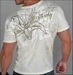 Monarchy Summer - Men's Floral Short Sleeve Tee in Canary