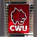 CWU Wildcats Garden Flag and Yard Banner
