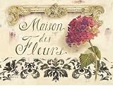 Maison des Fleurs Categories Art Poster Print by Kathryn White, 16x12
