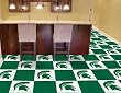 Michigan State Spartans NCAA Team Logo Carpet Tiles