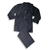 Hanes Classics - Mens Broadcloth Pajamas, Blue, White