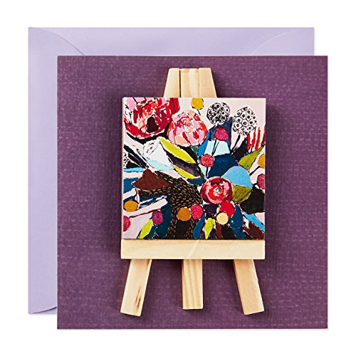 Hallmark Signature Mother's Day Card: Canvas on Easel