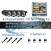 CCTV Surveillance Video System 1000GB HDD 4 Channel H.264 DVR with 4 Color Sony CCD IR Day/Night External Cameras and 4x 60ft Siamese Cables and Power Adapter Unit included! Internet Access and Smartphone & 3G Mobile Phone Live View! Cameras Complete Package! PLug-n-Play Security System image 8