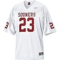 Nike Oklahoma Sooners #23 White Replica Football Jersey