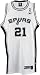 Search : Tim Duncan San Antonio Spurs NBA Tackle Twill Swingman Replica Basketball Jersey By Reebok