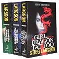 Stieg Larsson Collection 3 Book Set Pack Millennium Trilogy (The Girl with the Dragon Tattoo, The Girl Who Kicked the Hornets' Nest, The Girl Who Played with Fire) (Stieg Larsson Collection)
