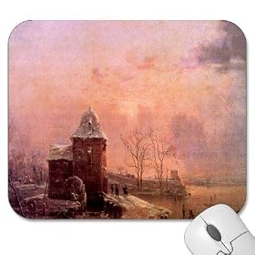 Mousepad - 9.25" x 7.75" Designer Mouse Pads - Fine Art Reproduction (MPFA-147)