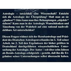 Kritische Astrologie. Zur erkenntnistheoretischen und empirisch-psychologischen Pr�fung ihres Anspruchs.