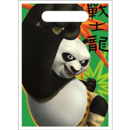 Kung Fu Panda 2 - Goody Bags - 8 Kung Fu Panda Party Treat Sacks
