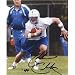 Dallas Clark Autographed/Hand Signed Indianapolis Colts (Practice) 8x10 Photo