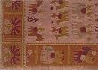 Cotton Bedspread Bedcover Wood Block Print Double Layered Embroidered (bscov331)