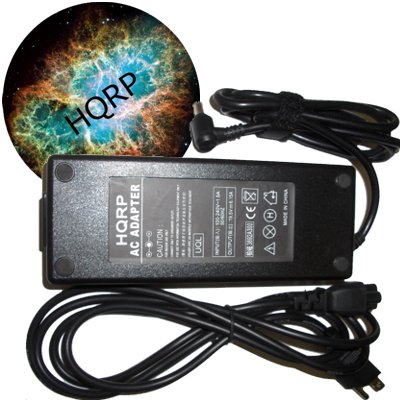 HQRP 19.5V 6.15A 120W AC Adapter Charger for Sony VAIO PCG-109M 7A2L 8A1R 8L2L 8Q3L 8S4L 8C2M 8L3M 8Q6L 8T2L 9J1L 9J4L 9L1L 9J3M 9J5L plus HQRP Mousepad