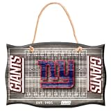 NFL New York Giants Field Door Wood Sign