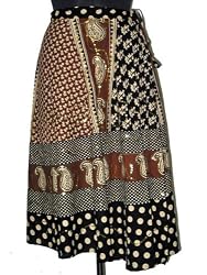 Skirt for Teens-gypsy Skirt Sequin Work Black,umber Color Indian Skirt 35 Inches