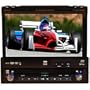 Dual XDVD700 AM/FM/DVD Receiver with 7-Inch Motorized LCD, Touch Screen, Audio/Video/i-Pod Interface (Black)