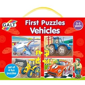 Galt New First Puzzles - Vehicles