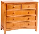 Bolton Furniture Wakefield 2 over 3  5 drawer honey
