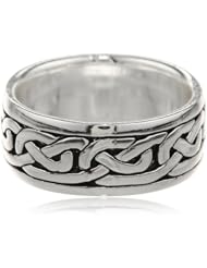Sterling Silver Celtic Knot Band Ring