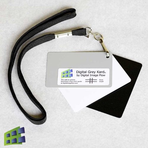 Digital Grey Kard White Balance Card / Gray Card for Digital Photography