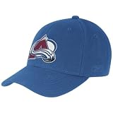Reebok Colorado Avalanche Blue Basic Logo Wool Blend Adjustable Hat