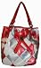 Kathy Van Zeeland Purse Handbag Geranium Diamond Patch Shopper