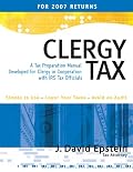 Clergy Tax: For 2007 Returns