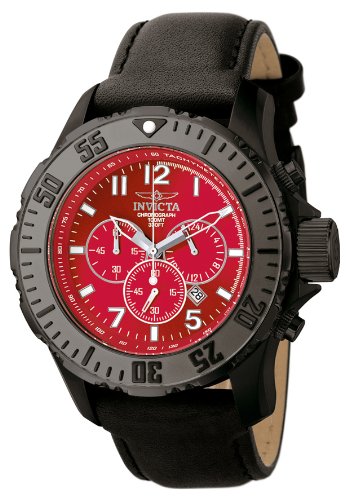 Invicta Men's 5654 II Collection Black Ion-Plated Chronograph Watch