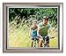 Kiera Grace Courtney Picture Frame, 8 by 10-Inch, Titanium with Silver Accent