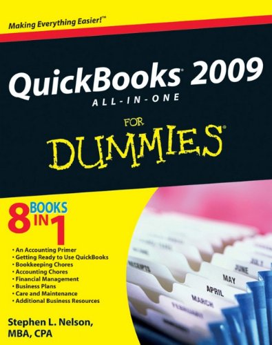 quickbooks 2009 all in one for dummies