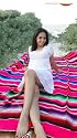 Mexican Zarape (aka Sarape, Serape) Blanket handmade