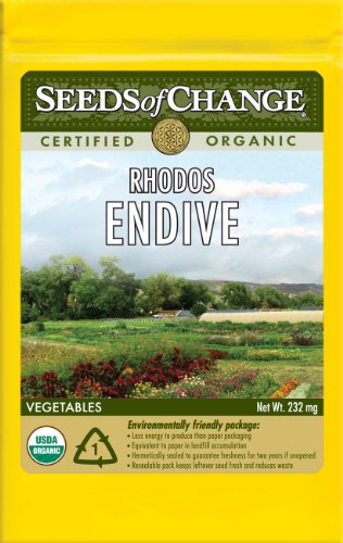 Seeds of Change S21066 Certified Organic Rhodos Endive, 150 Seed Count