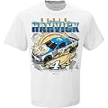 NASCAR #4 Kevin Harvick Busch Beer Fishing Racing T-Shirt