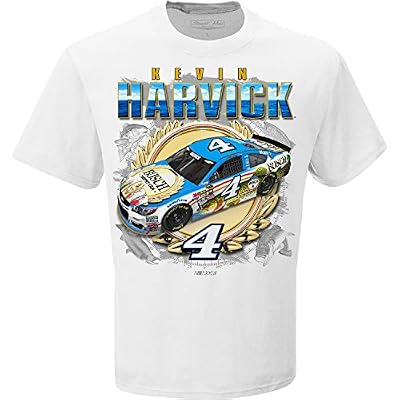 NASCAR #4 Kevin Harvick Busch Beer Fishing Racing T-Shirt