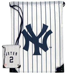 New York Yankees - Jeter & Logo Jersey Backsack MLB Pro Baseball