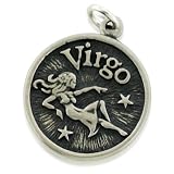 Sterling Silver Vertigo & Pratical Zodiac Pendant
