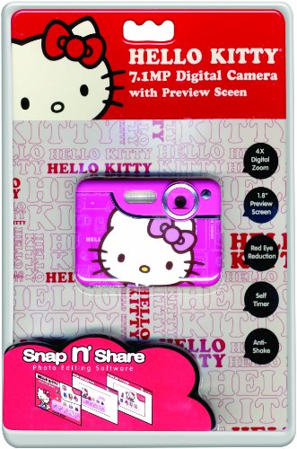 Hello Kitty 87009 7.1 Megapixel Digital Camera-digital polaroid camera
