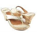 Born Tiki Gold sandals