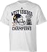NCAA Men's West Virginia Mountaineers 2012 Orange Bowl Champions Helmet Honor Tee
