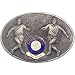 Peterborough United 'The Posh' Football Club English Pewter Oval Belt Buckle