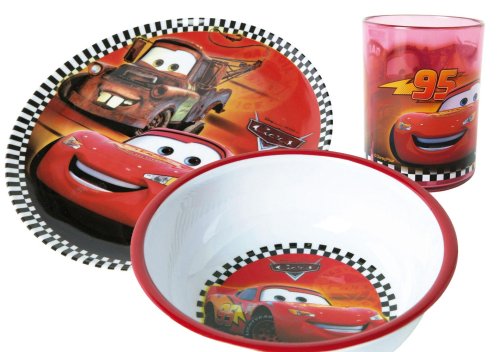 Dinico 17999163 - Cars Geschirrset 3-teilig