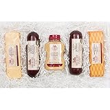 Hickory Farms Deluxe Signature Beef Sausage & Cheese Gift Basket
