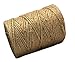 AAYU Natural Jute Twine | 3 Ply 400 Feet | Jute Rope for Industrial Uses, Packaging, Arts & Crafts, Gifts, Decoration, Bundling, Gardening and Home