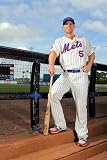 Port St. Lucie, FL - March 02: New York Mets Photo Day - Johan Santana Photographic Poster Print by Marc Serota, 12x18