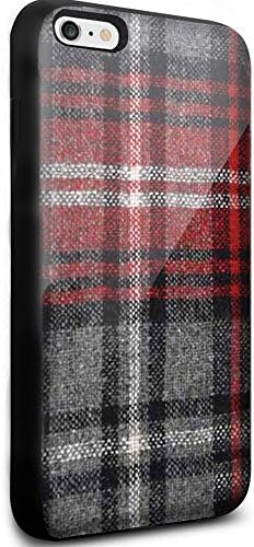 Tribeca Gear Fabric Retail Packaging Red for Iphone and Samsung Galaxy (iphone 6 / 6s black)
