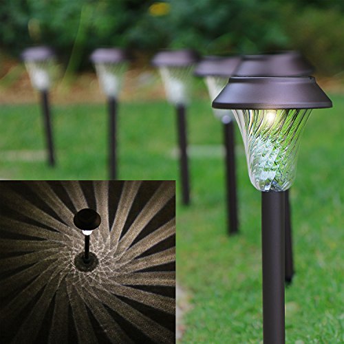 Enchanted Spaces Solar Path Light, Set of 6, Bronze