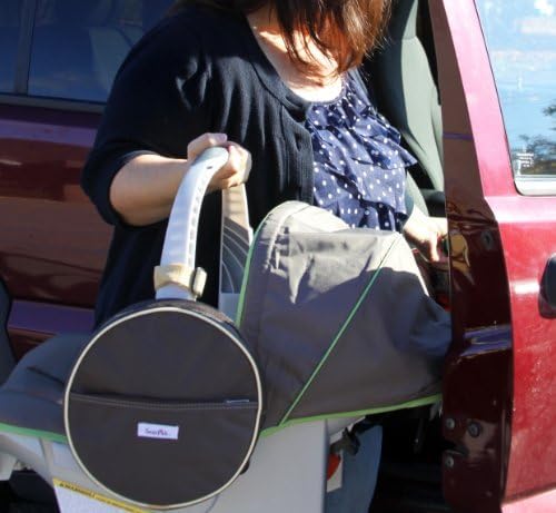 The only HANDS FREE lightweight DIAPER BAG that attaches to any child carrier, stroller, purse, shopping cart and more. AWARD WINNING SeatPak (BLACK)