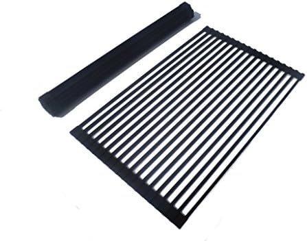 Blue Ribbon Direct's Original Dish Muse Over-the-Sink Multipurpose Roll-Up Drying Rack (Black)